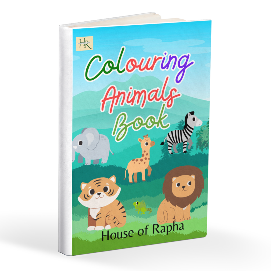 Colouring Animals Book