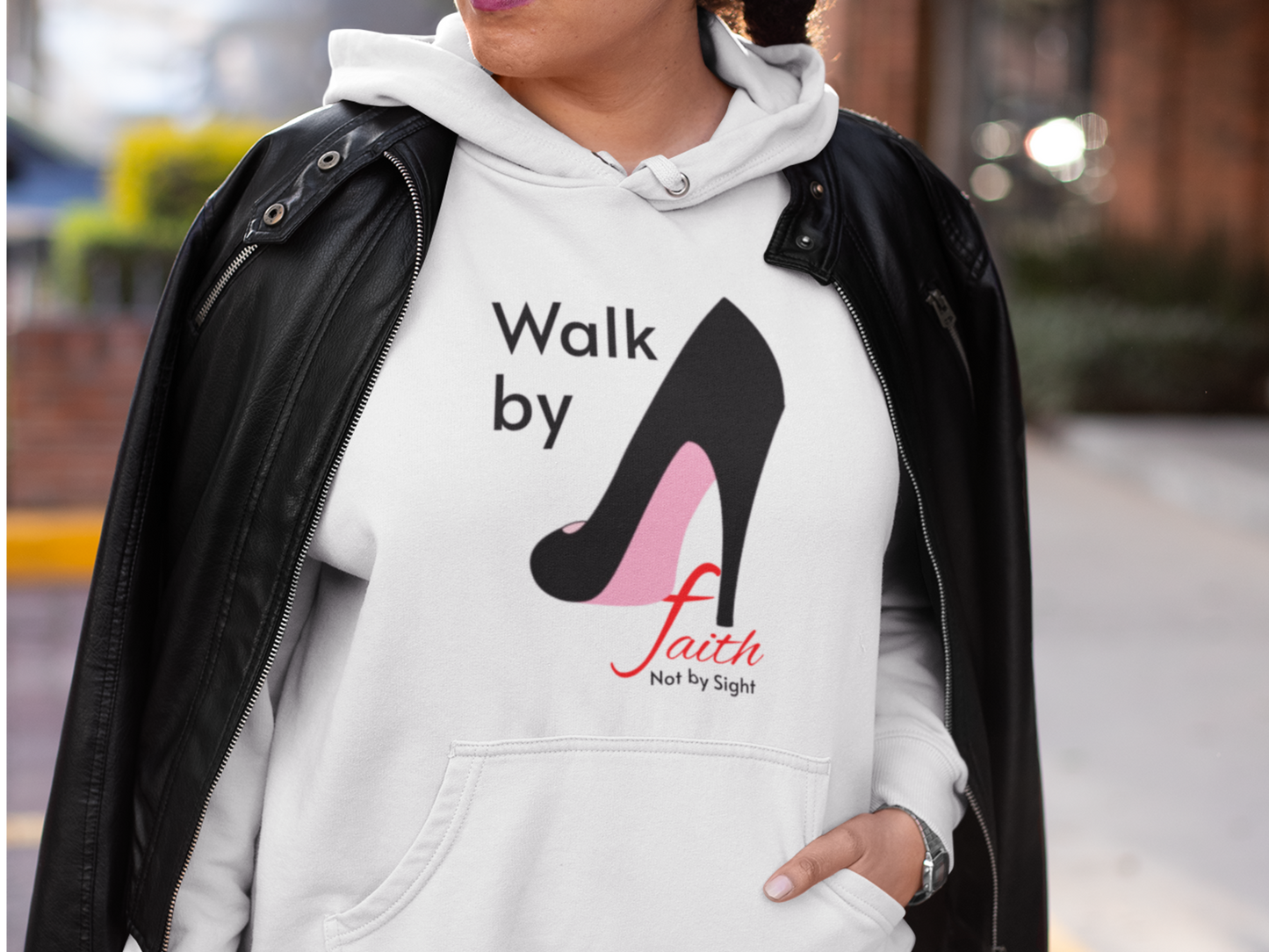 Walk in Faith Hooded Sweatshirt